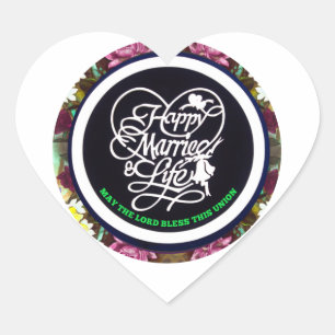 Happy Married Mariage Sticker