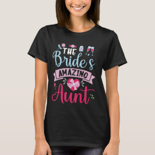 Happy Married Wedding Husband Wife The Bride's Ama T-Shirt
