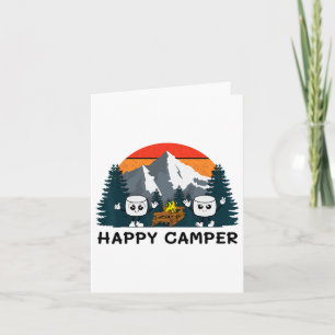 Happy Marshmallow Camper Ba  Card