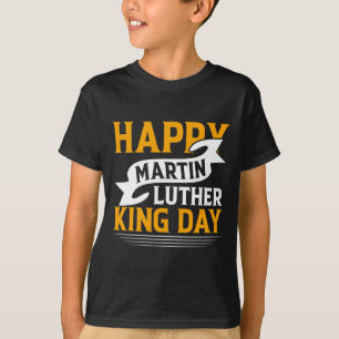 Happy Martin Luther King Day Sticker  T-Shirt