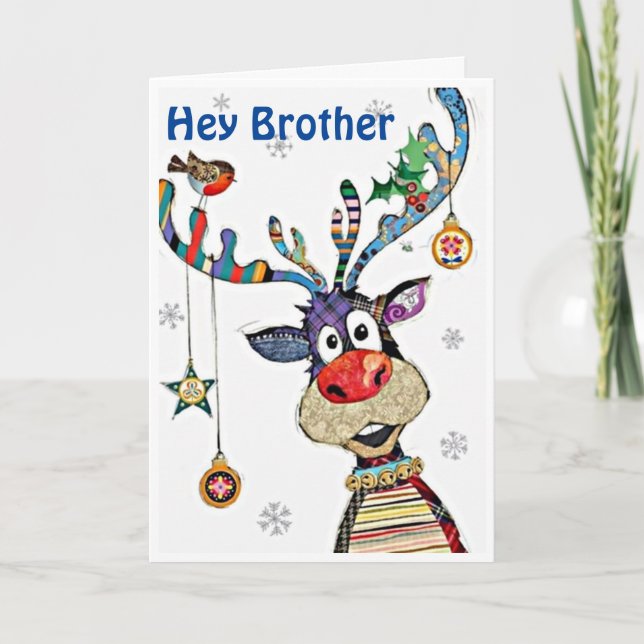 *HAPPY ME** SPENDING CHRISTMAS W/ BROTHER HOLIDAY (Front)