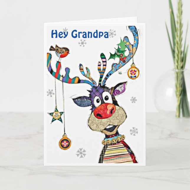 *HAPPY ME** SPENDING CHRISTMAS w/ GRANDPA HOLIDAY (Front)