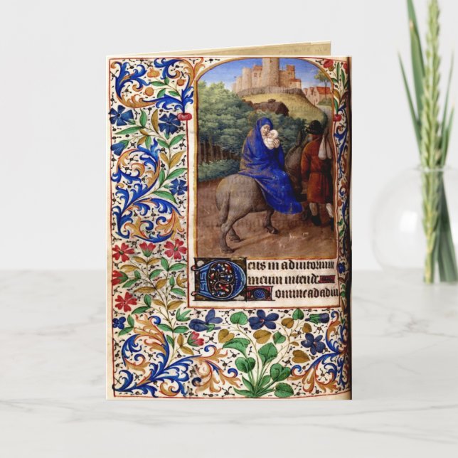 Happy Medieval Christmas Card (Front)