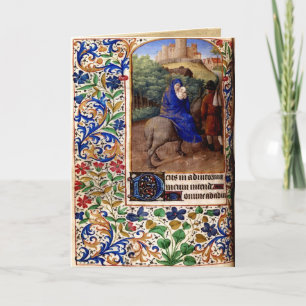 Happy Medieval Christmas Card