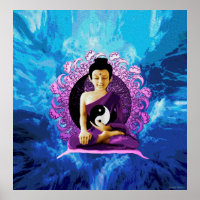 Happy Meditating Buddha