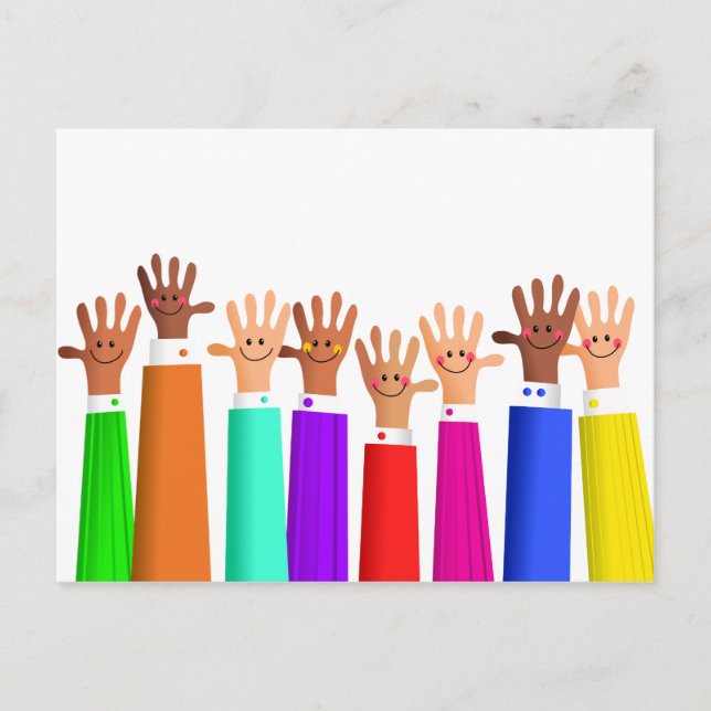 Happy Meeting Postcard (Front)