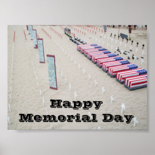 HAPPY MEMORIAL DAY  POSTER