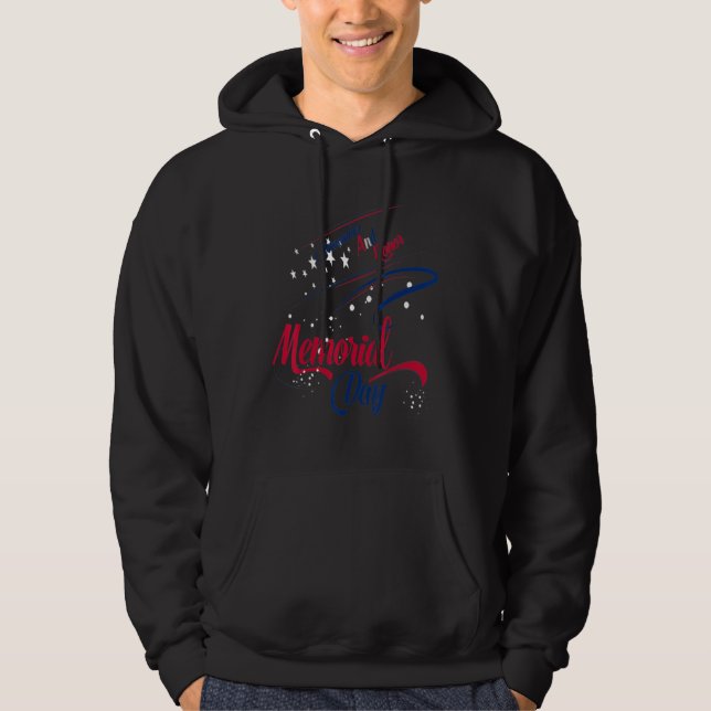Happy Memorial Day Remember And Honour Soldiers Hoodie (Front)