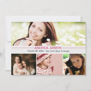 Happy Memories - Photo Graduation Invitation