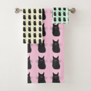 Happy meow cat towels