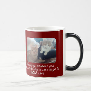 Happy Meow Day ,Cat Lovers Magic Mug