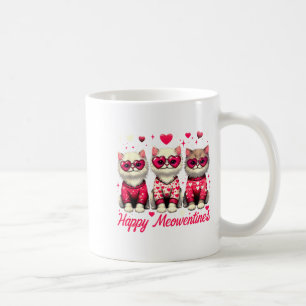 Happy Meowentines Cute Valentine Cats Love Funny C Coffee Mug