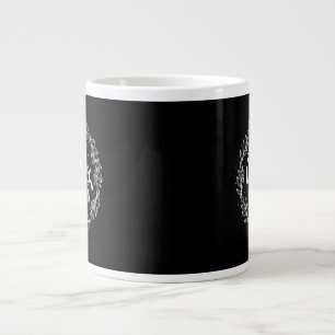 Happy Meowentines Day Cute Valentines Day Cat Love Large Coffee Mug