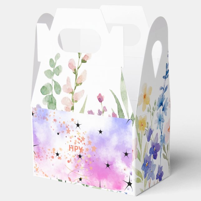 Happy Message Packaging for Special Gifts Favor Box (Opened)