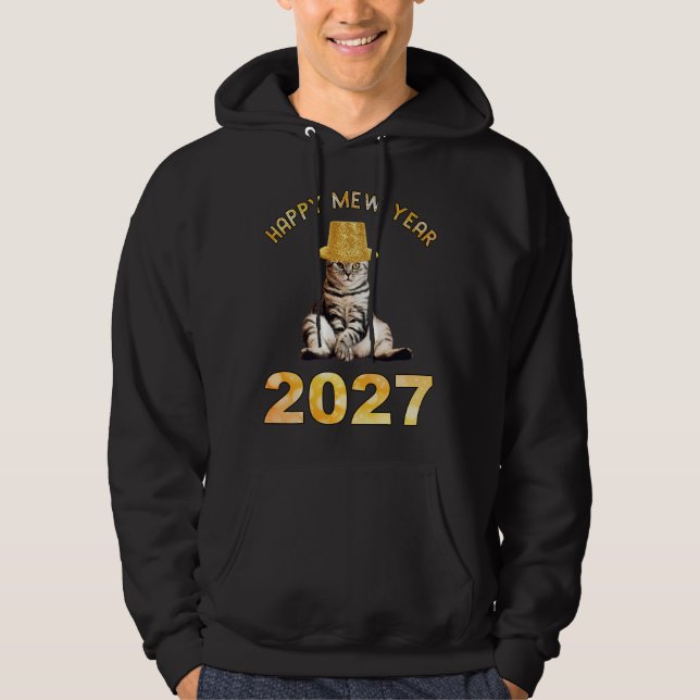 Happy Mew Year 2027 Hoodie (Front)