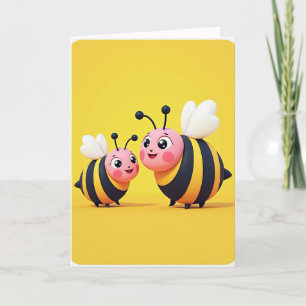 Happy Mom Insect Friends Card