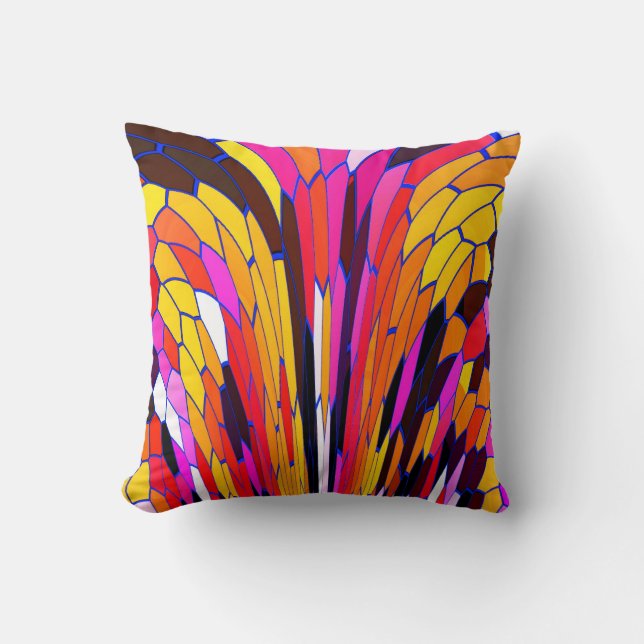 Happy moments throw pillow (Front)