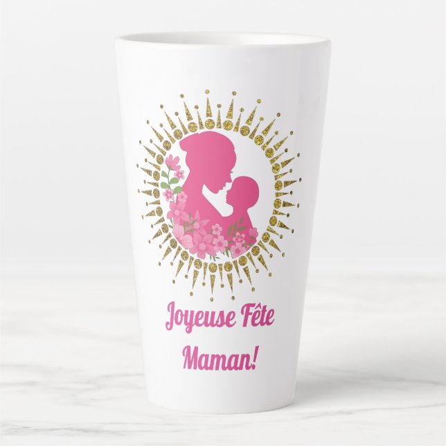 Happy Mom's Day  Latte Mug (Front)