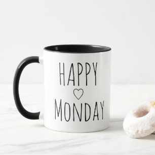 Happy Monday Cheerful New Week Motivational Gift Mug