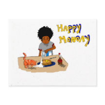 Happy Monday Postcard