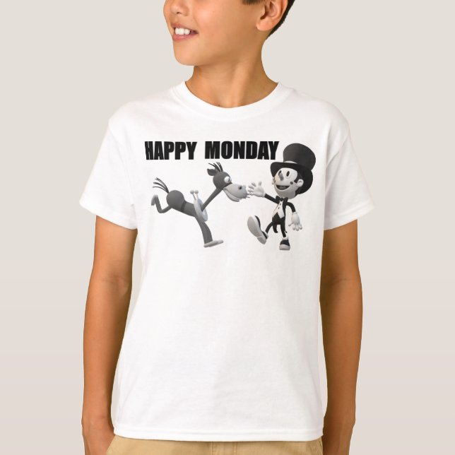 Happy Monday T-Shirt (Front)