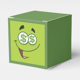 Happy Money Emoji Favor Box