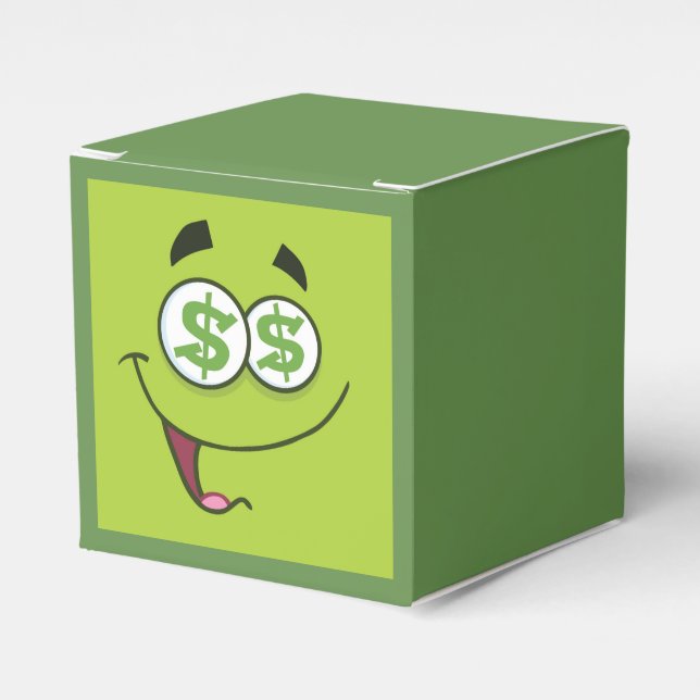 Happy Money Emoji Favor Box (Front Side)