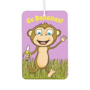 Happy Monkey Air Freshener