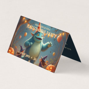 Happy Monster Halloween Party for Kids