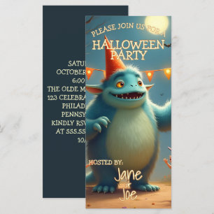 Happy Monster Halloween Party for Kids