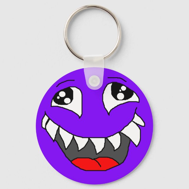 HAPPY MONSTER KEYCHAIN (Front)