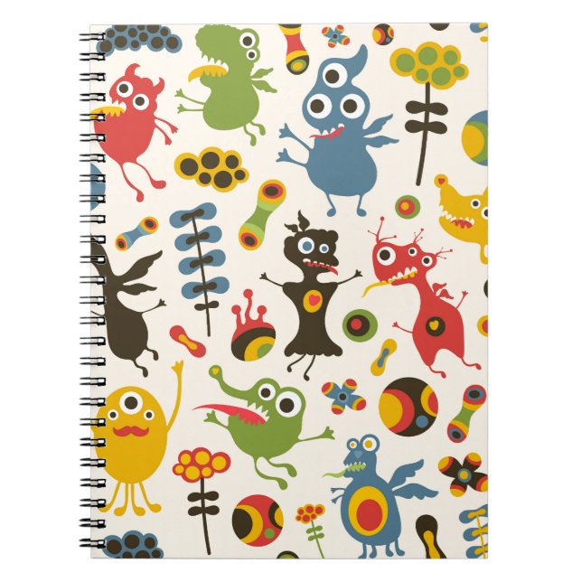 Happy Monsters Notebook (Front)