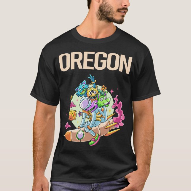 Happy Monsters - Oregon T-Shirt (Front)