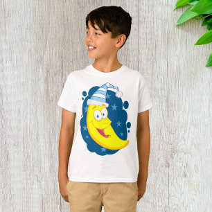Happy Moon Face T-Shirt