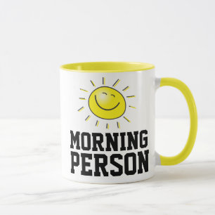 HAPPY MORNING PERSON COFFEE MUG
