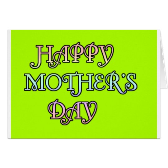 Happy Mother day card
