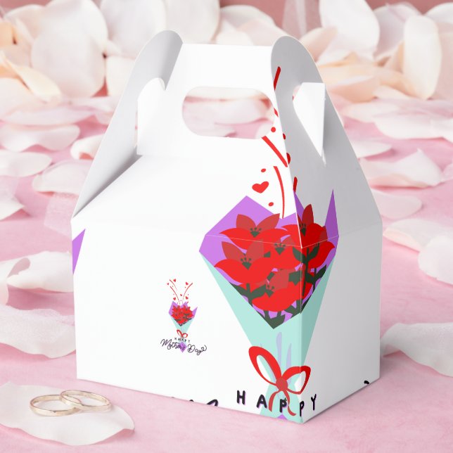 HAPPY MOTHER DAY GIFT FAVOR BOX (Wedding)