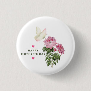 HAPPY MOTHER DAY SPECIAL GIFT 1 INCH ROUND BUTTON
