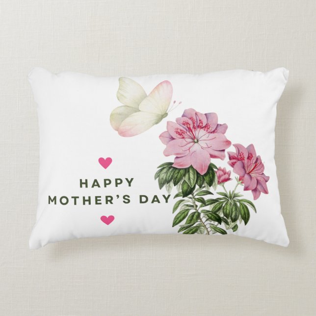 HAPPY MOTHER DAY SPECIAL GIFT ACCENT PILLOW (Front)