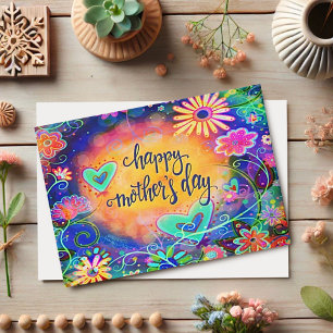 Happy Mother’s Day Floral Pretty Inspirivity Card