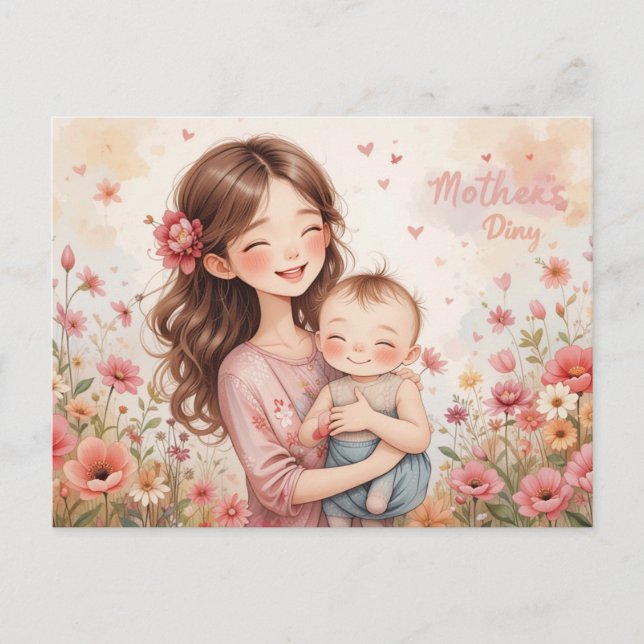 Happy Mother’s Day! Holiday Postcard (Front)