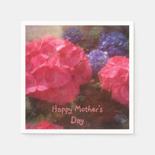 Happy Mother’s Day Hydrangeas Napkin