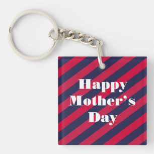 Happy Mother’s Day Square Keychain