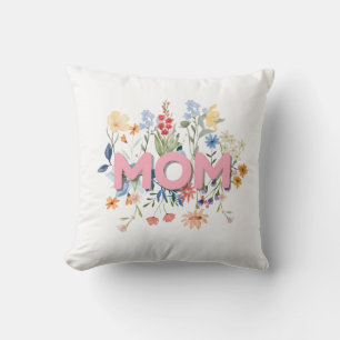 Happy Mother’s Day Throw Pillow Cute Gift
