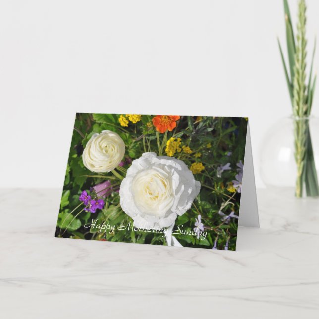 Happy Mothering Sunday Greeting Card (Front)