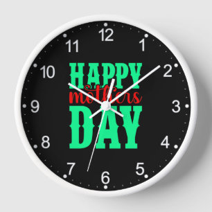 Happy Mother's Day-11344 Clock