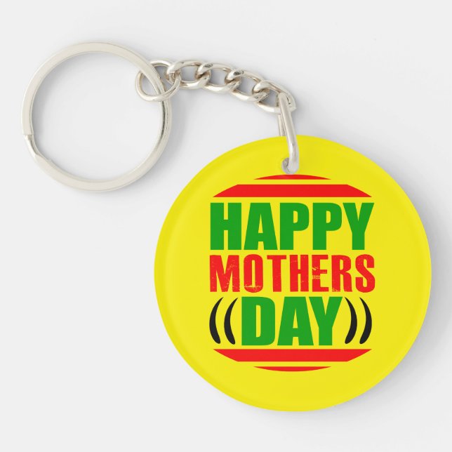 Happy Mother's Day-13335 Keychain (Front)