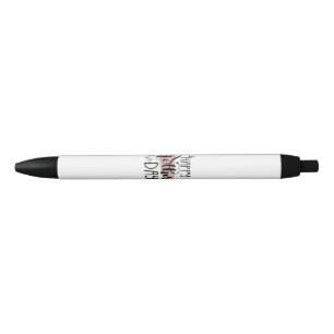 Happy Mother's Day 2025 Cute Floral for Women Mom Black Ink Pen