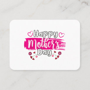 Happy Mother's Day 2025 Tshirt for Women Mom Grand Business Card