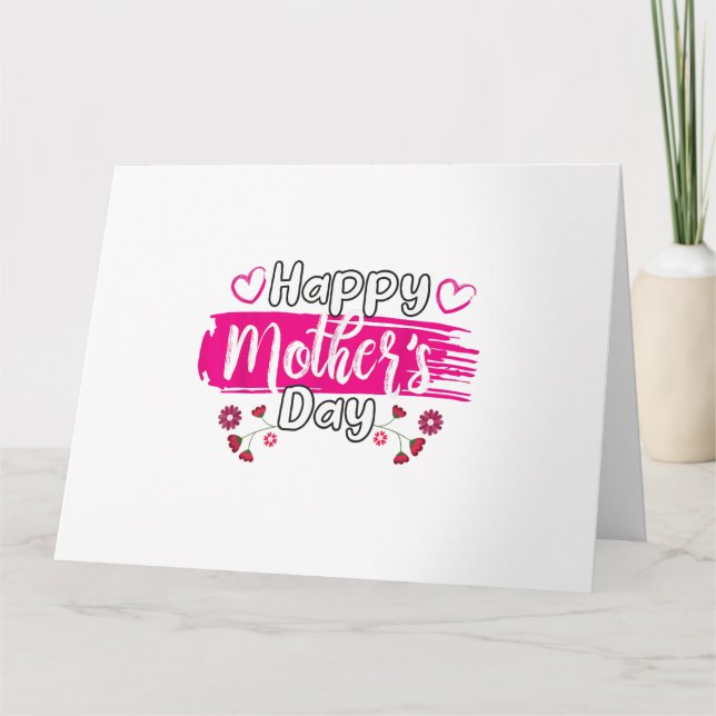 Happy Mother's Day 2025 Tshirt for Women Mom Grand Card (Front)
